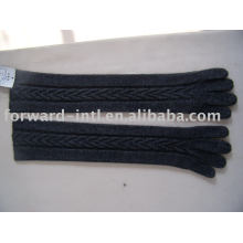 lady style cashmere or wool knitting gloves 7gg